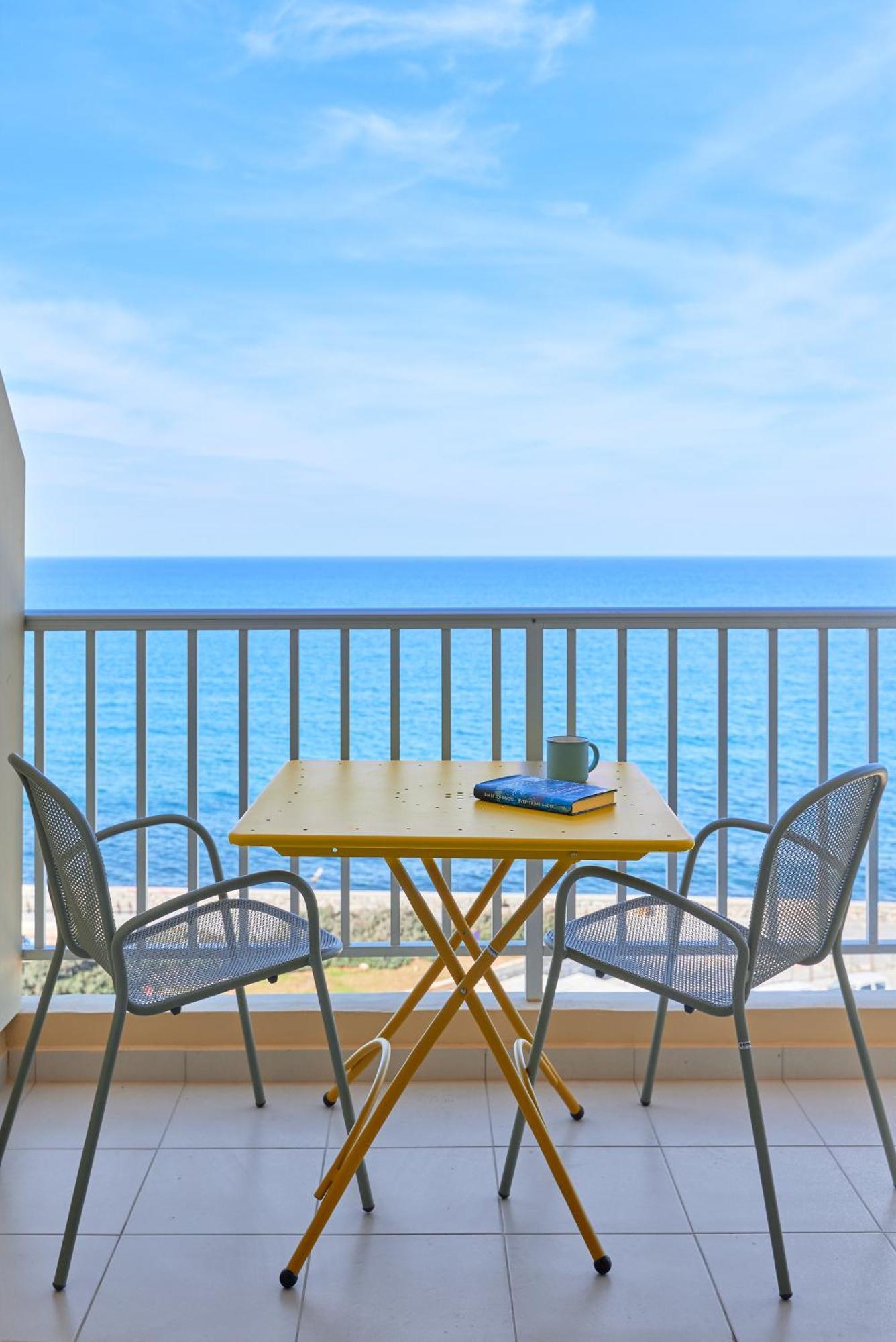 Crete - Heraklion Sea View Apartment 1 Экстерьер фото