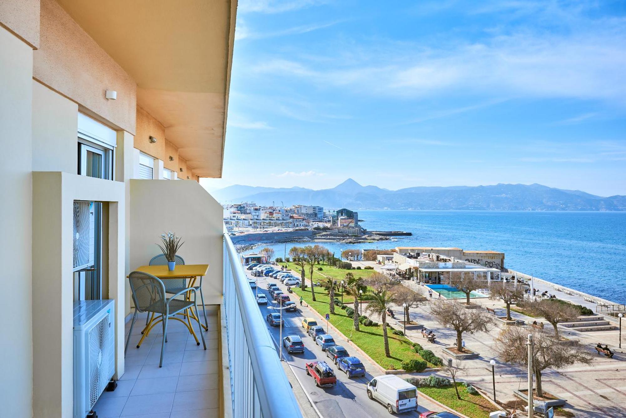 Crete - Heraklion Sea View Apartment 1 Экстерьер фото